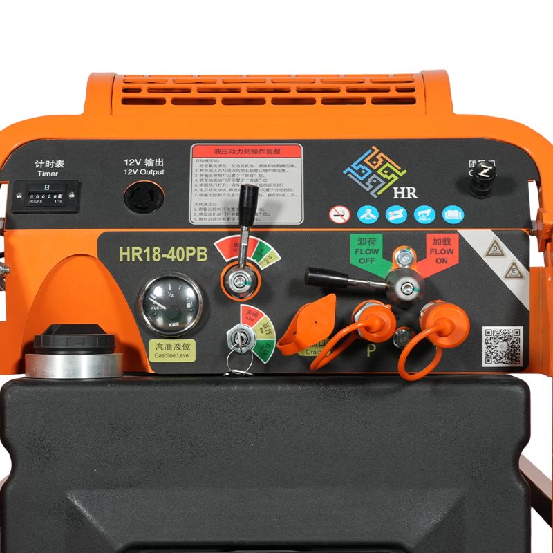 Pacote de energia hidráulica para motor a gasolina 23HP （HR18-40P）