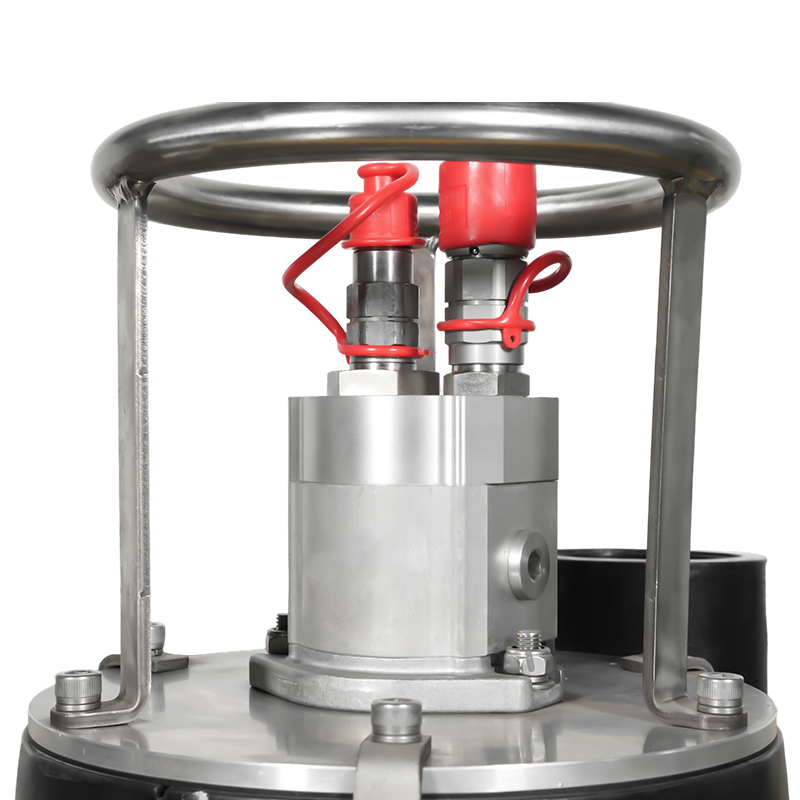 Bomba de polpa submersível hidráulica para serviço pesado （TP100-30）